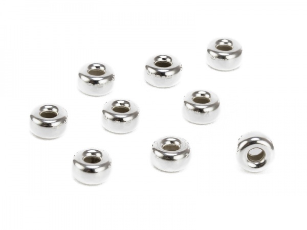 Sterling Silver Beads For Jewellery Making | The Curious Gem