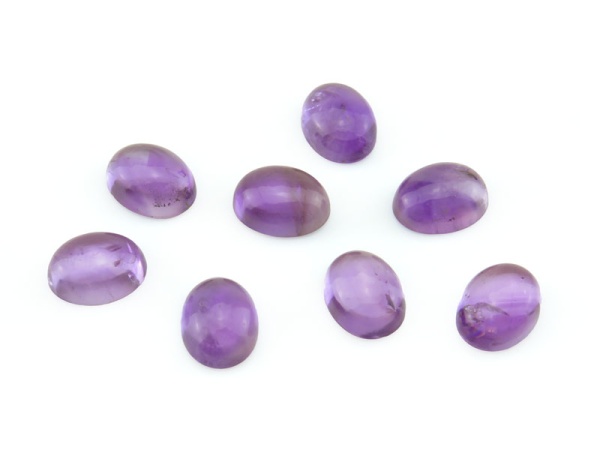 African Amethyst Oval Cabochon ~ Various Sizes