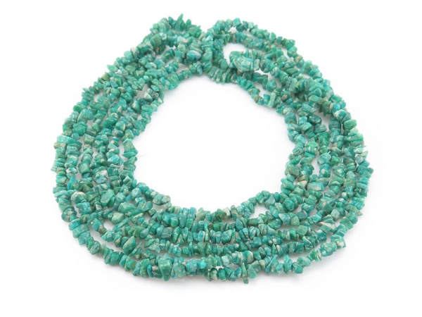 Amazonite Chip Beads ~ 34'' Strand