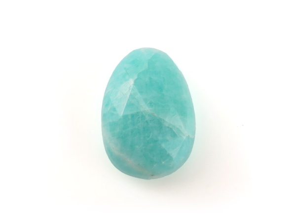 Amazonite Rose Cut Slice 14mm