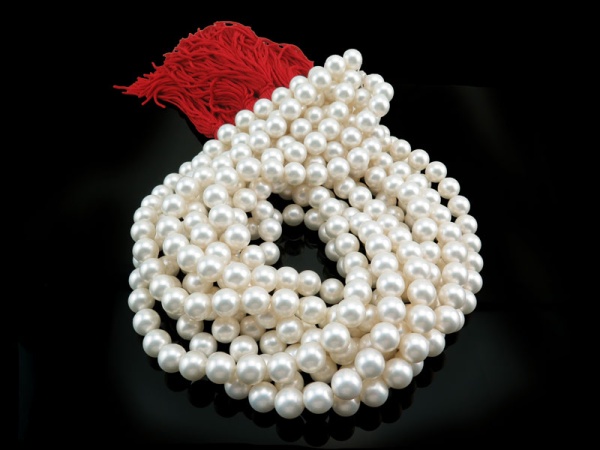 Shell Pearl White Round Beads ~ Various Sizes ~ 16'' Strand