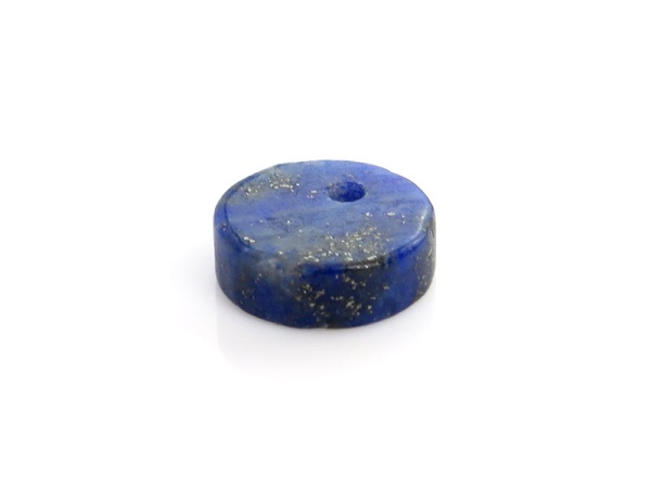 Lapis Lazuli Flat Disc Briolette 8mm ~ SINGLE