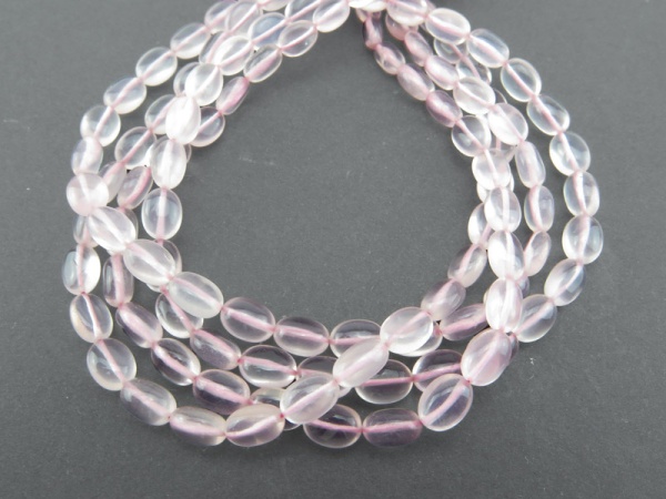 Rose Quartz Beads | Loose Rose Quartz Beads | The Curious Gem