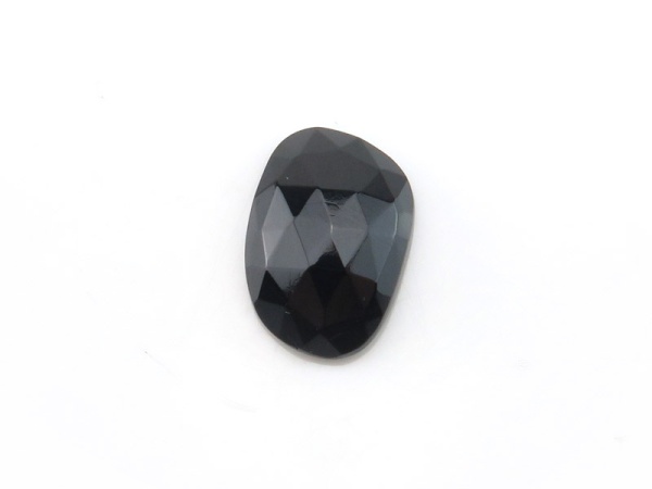 Black Spinel Rose Cut Slice ~ Various Sizes