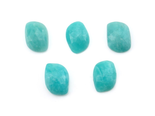 Amazonite Rose Cut Slice ~ Various Sizes