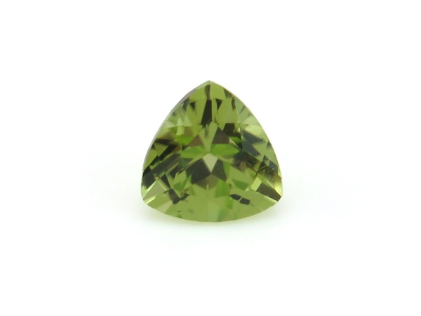 Fair Mined Peridot Faceted Trilliant 6mm