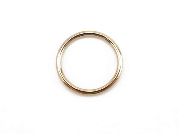 Gold Filled Closed Jump Ring 12mm ~ 18ga