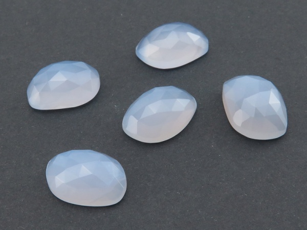 Chalcedony Rose Cut Slice ~ Various Sizes