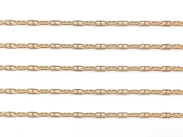 Gold Filled Long Link 'Gucci' Style Chain 4.7mm ~ by the Foot