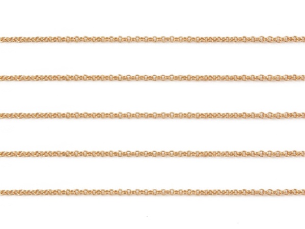 Gold Filled Double Rolo Chain 1.5mm ~ by the Foot