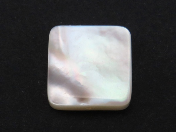 Mother of Pearl Square Bead 10mm ~ SINGLE