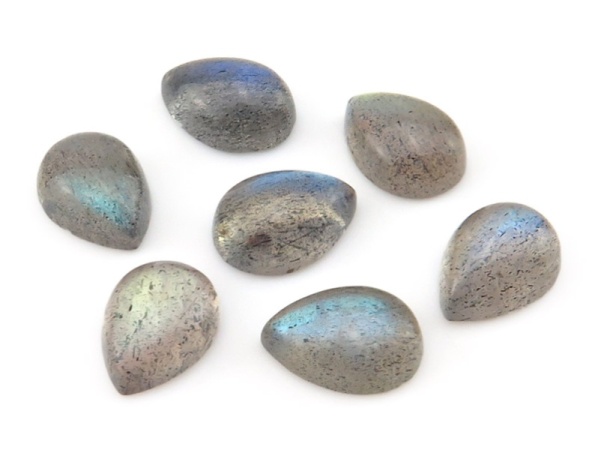 Labradorite Pear Cabochon 8.25mm x 6mm