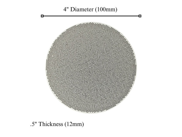 Honeycomb Round Soldering Block 100mm