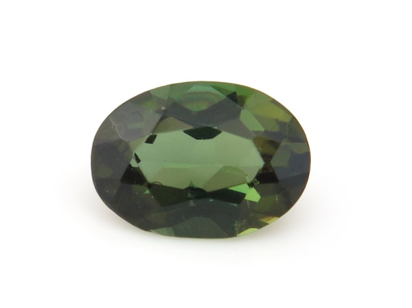 Green Tourmaline Faceted Oval 7mm x 5mm