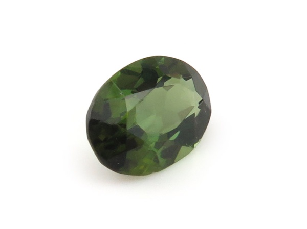 Green Tourmaline Faceted Oval 7mm x 5mm