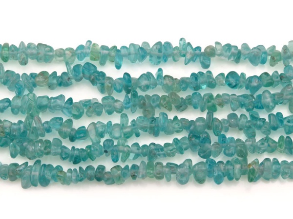 Apatite Smooth Tumble Nugget Beads 5-8mm ~ 16'' Strand