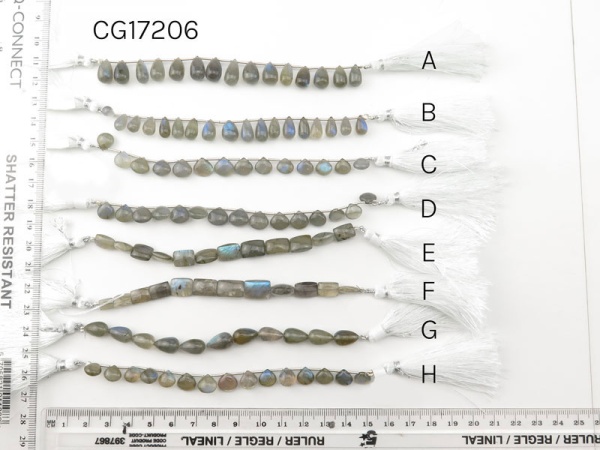 AA Labradorite Mixed Cut Strands