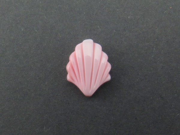 Pink Conch Shell Bead 15mm ~ SINGLE