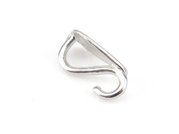 Sterling Silver Bail w/Open Loop 8.5mm