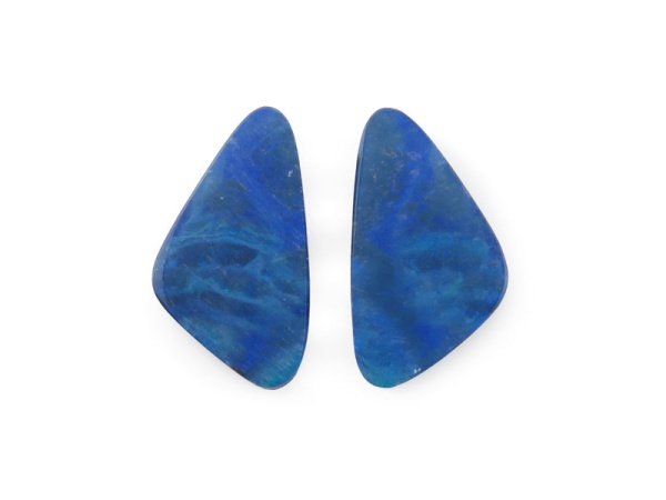 Australian Opal Doublet 20mm ~ PAIR