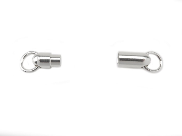 Sterling Silver Long Magnetic Clasp 14.5mm