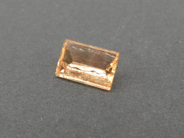 Fair Mined Imperial Topaz Rectangle Cut 10.4mm x 6.75mm