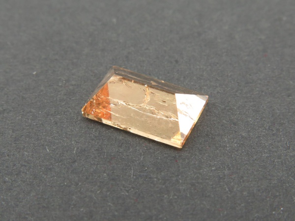 Fair Mined Imperial Topaz Rectangle Cut 10.4mm x 6.75mm