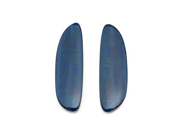 Australian Opal Doublet 32mm ~ PAIR