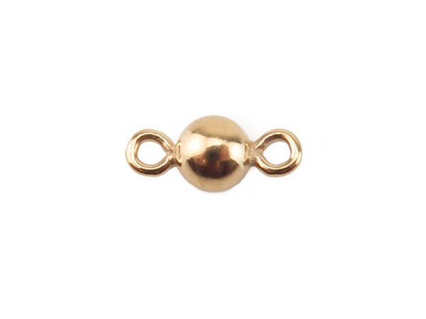 Gold Filled Ball Connector 3mm