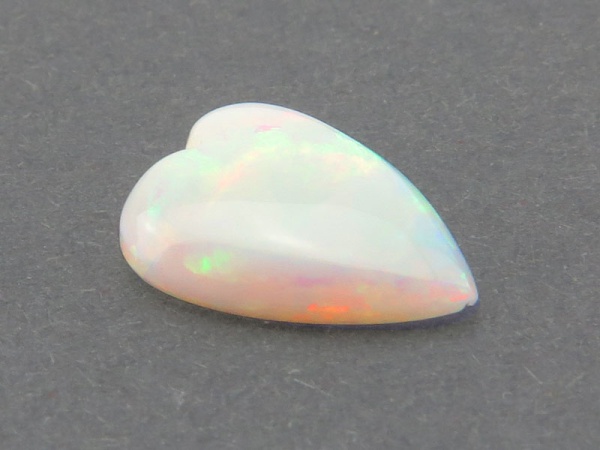 Australian Opal Heart Cabochon 11mm