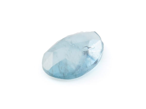 Aquamarine Rose Cut Slice 12.25mm