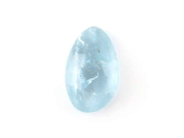 Aquamarine Rose Cut Slice 13.25mm