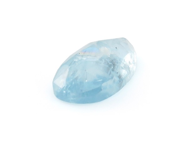 Aquamarine Rose Cut Slice 13.25mm