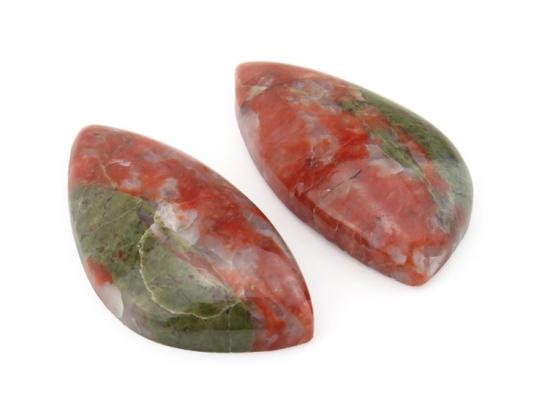 Lewisian Gneiss Cabochon 28.75mm ~ PAIR