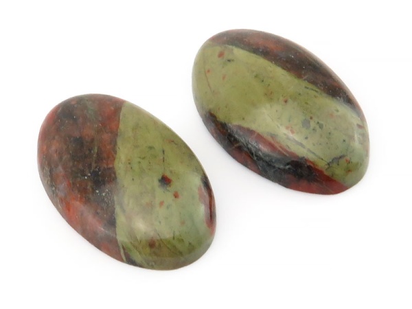 Lewisian Gneiss Cabochon 24.5mm ~ PAIR