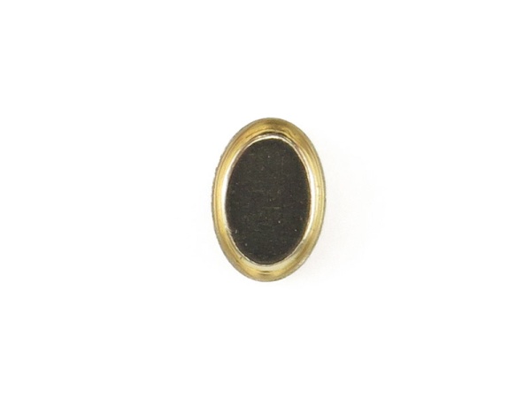 Gold Filled Oval Bezel Cup Setting 6mm x 4mm