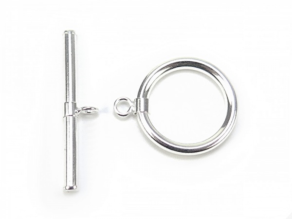 Silver Toggle Clasps | The Curious Gem