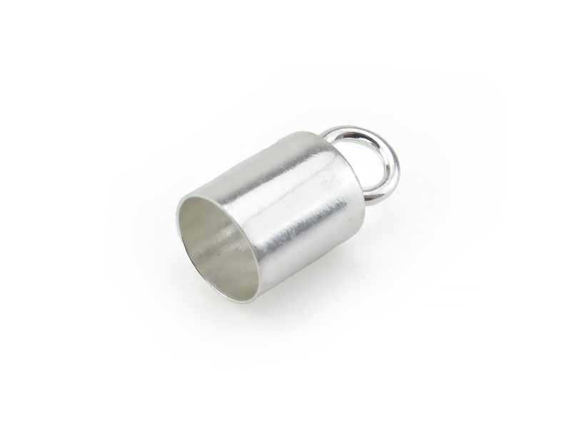 Sterling Silver Tube End Cap 5mm ID