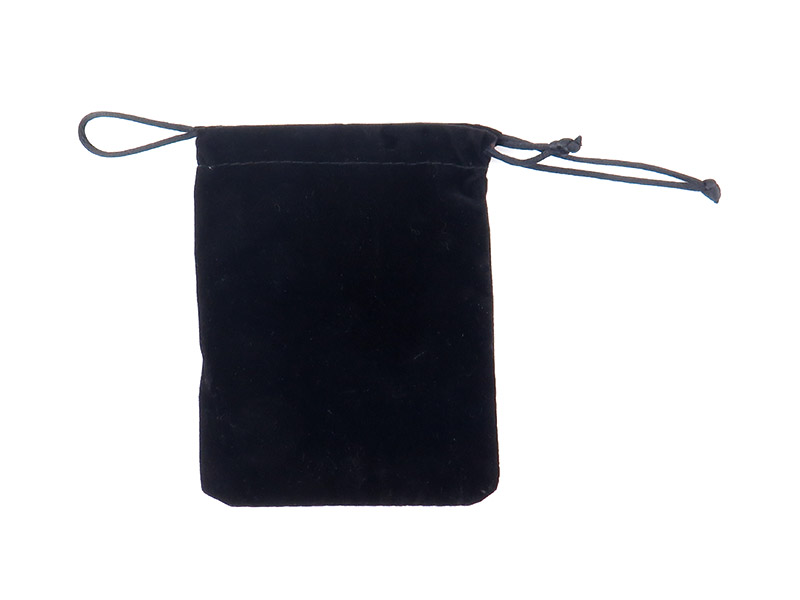 Black Velveteen Tarnish Prevention Bag 140mm x 100mm