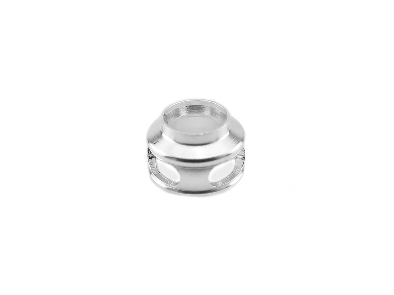 Sterling Silver Bezel Pendant 6.5mm