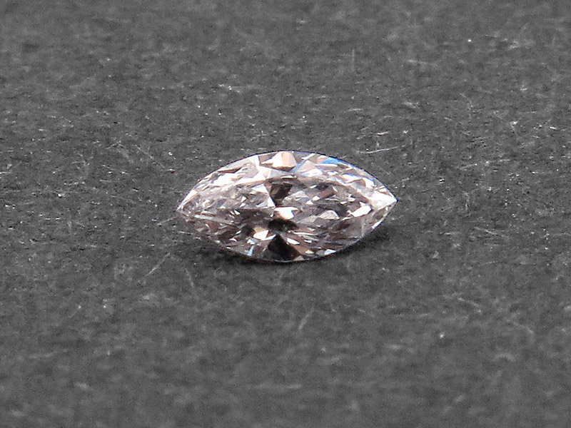Lab Grown White Diamond Faceted Marquise 4mm x 2mm
