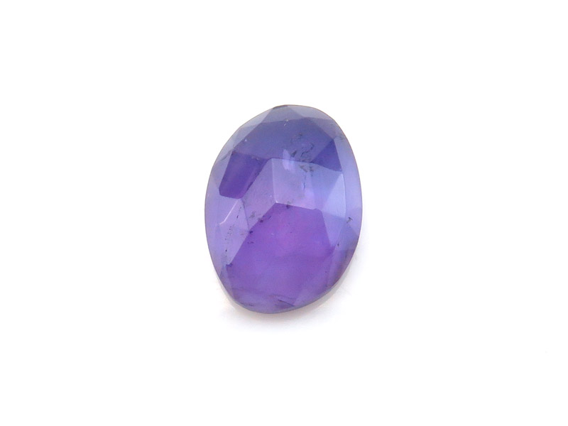 African Amethyst Rose Cut Freeform Slice 13.5mm