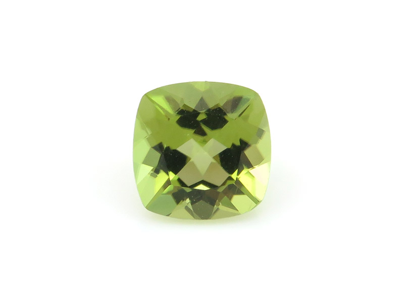 Fair Mined Peridot Faceted Cushion 6mm