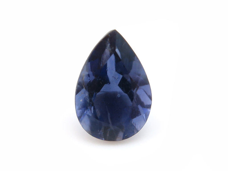 Iolite Faceted Pear 9mm x 6mm