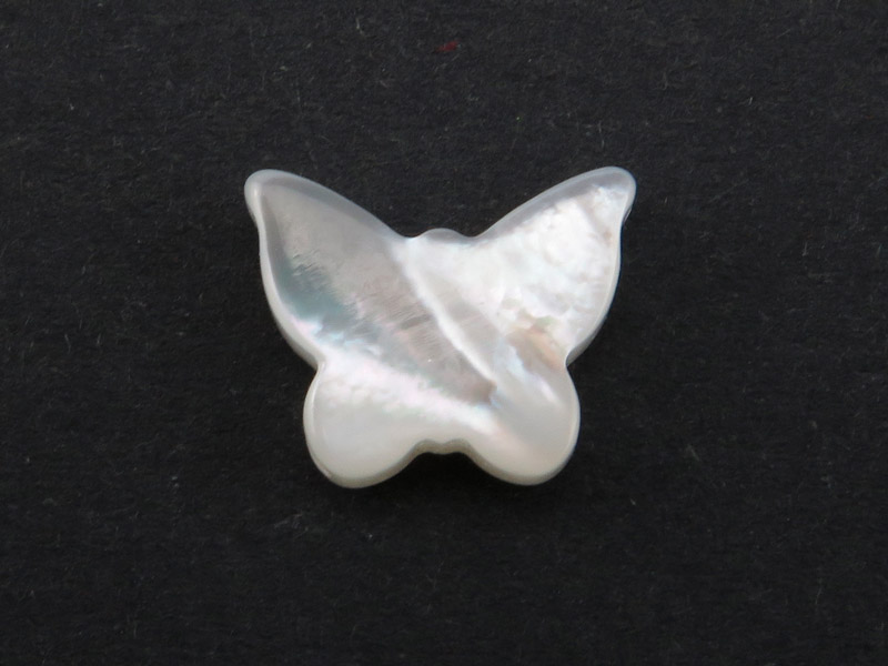 Mother of Pearl Butterfly Bead 10mm ~ SINGLE