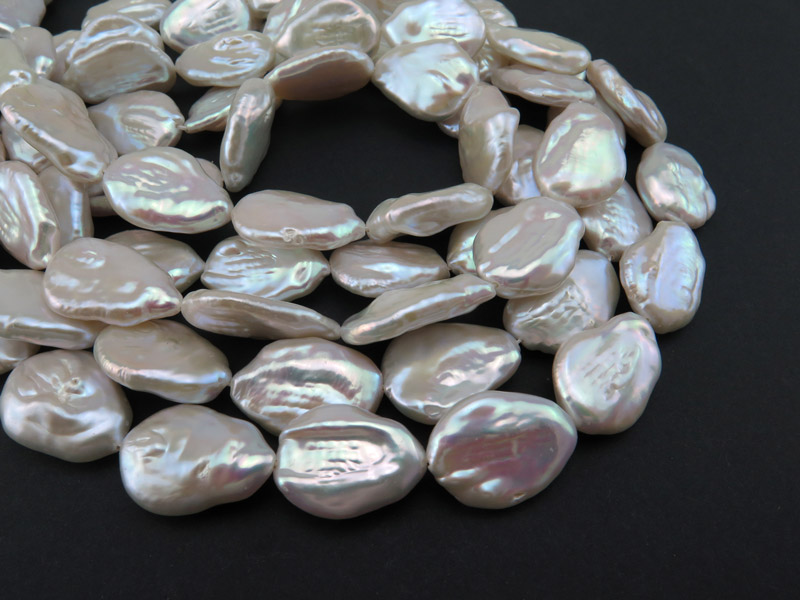 Freshwater Pearl Baroque Pear Beads 23-30mm ~ 15.5'' Strand