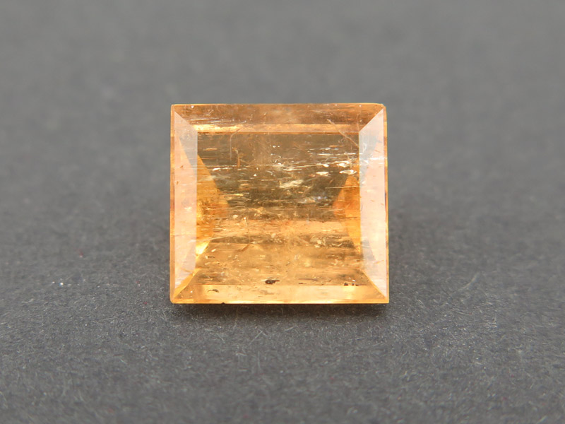 Fair Mined Imperial Topaz Rectangle Cut 9.9mm x 9.1mm