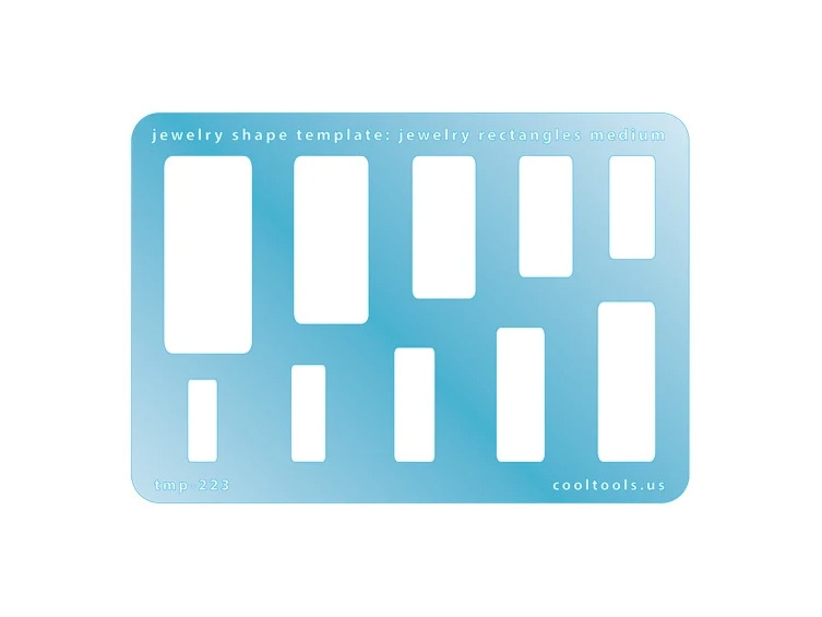 Jewellery Shape Template ~ Rectangles