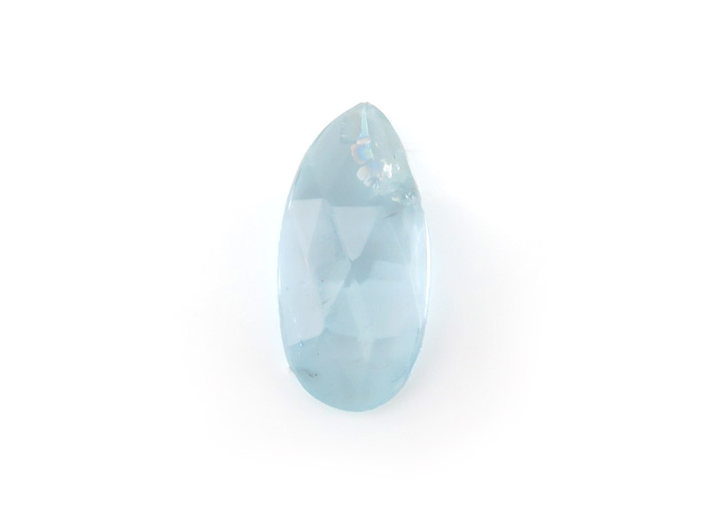 Aquamarine Rose Cut Slice 14.25mm