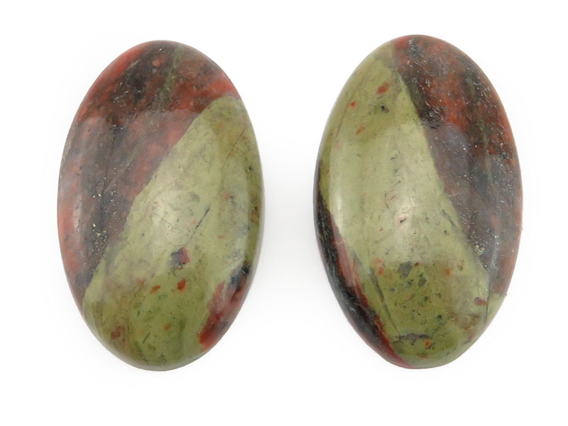 Lewisian Gneiss Cabochon 24.5mm ~ PAIR